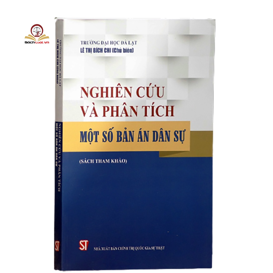 Sách luật - Nghiên cứu và phân tích một số bản án dân sự