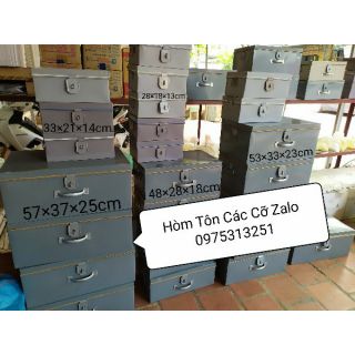 Hòm tôn đựng đồ giá gốc