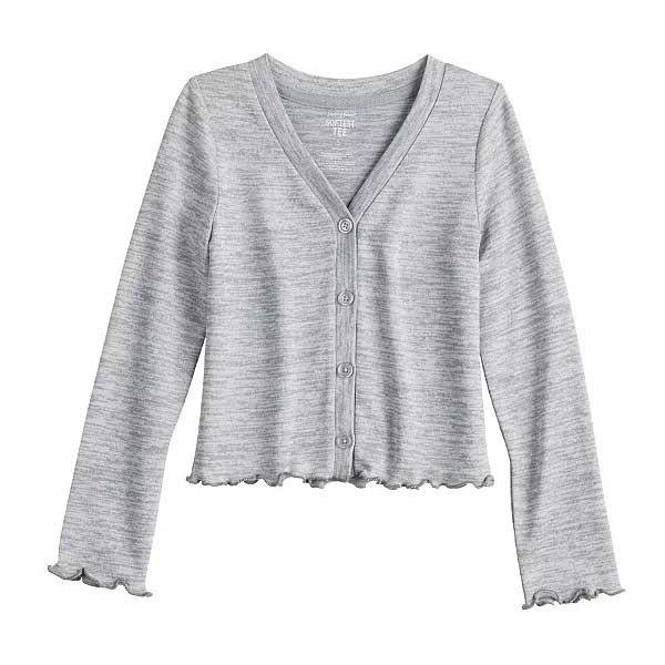 ÁO KHOÁC CARDIGAN xuất xịn chính hãng JUMPING BEANS bé gái 2 -> 12 tuổi
