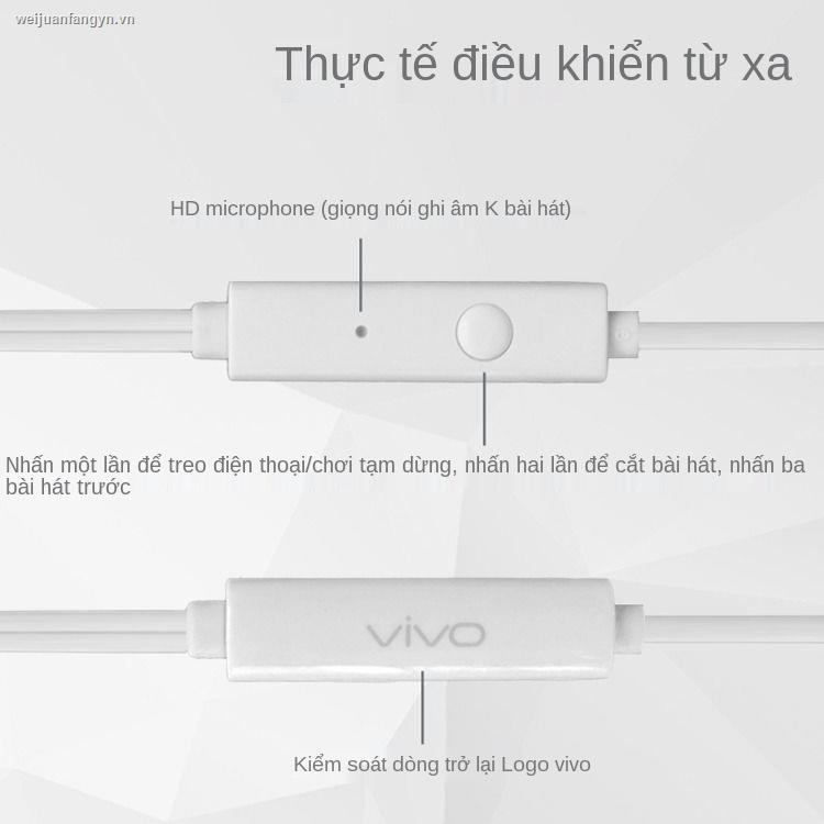 Tai Nghe Nhét Tai Vivo Y67 66 55 X21 X9 X6 X7 Y85 Chất Lượng Cao