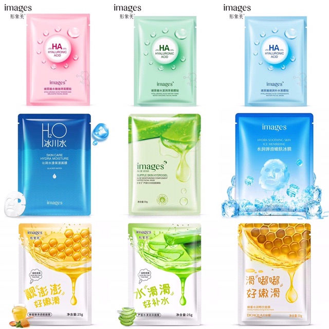Combo Mix Mặt nạ Cao cấp bioaqua - images cấp ẩm | BigBuy360 - bigbuy360.vn