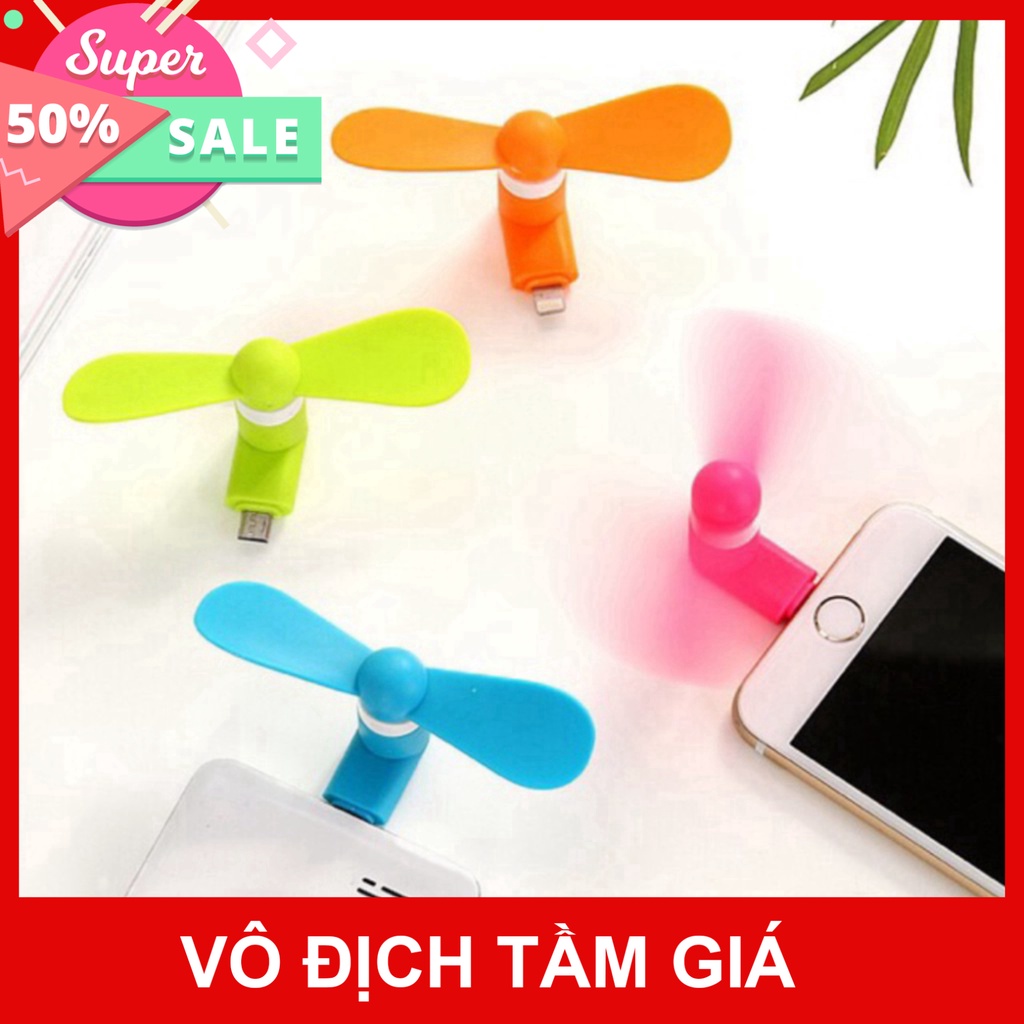 [Mã ELHA22 giảm 5% đơn 300K] (Sale) Quạt usb làm mát điện thoại iPhone ,Samsung, Và Máy androi TGPK8999