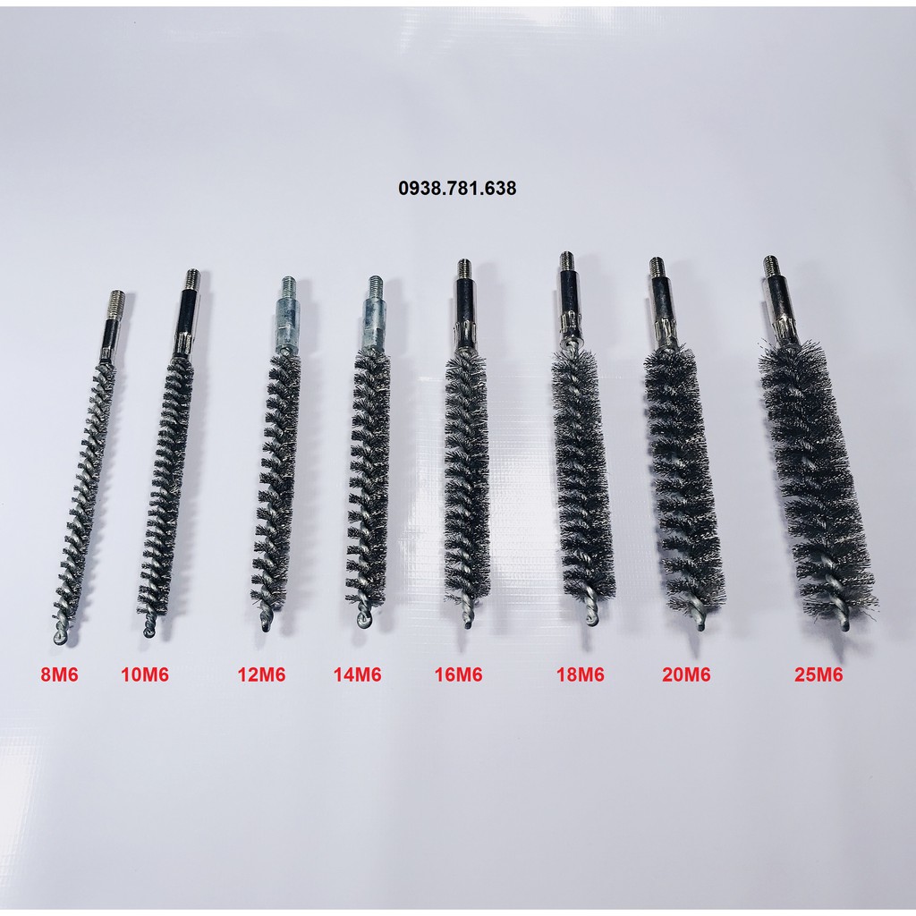 Mua Chổi cước thông ống sợi inox ren M6 giá rẻ nhất | TecKi.Vn