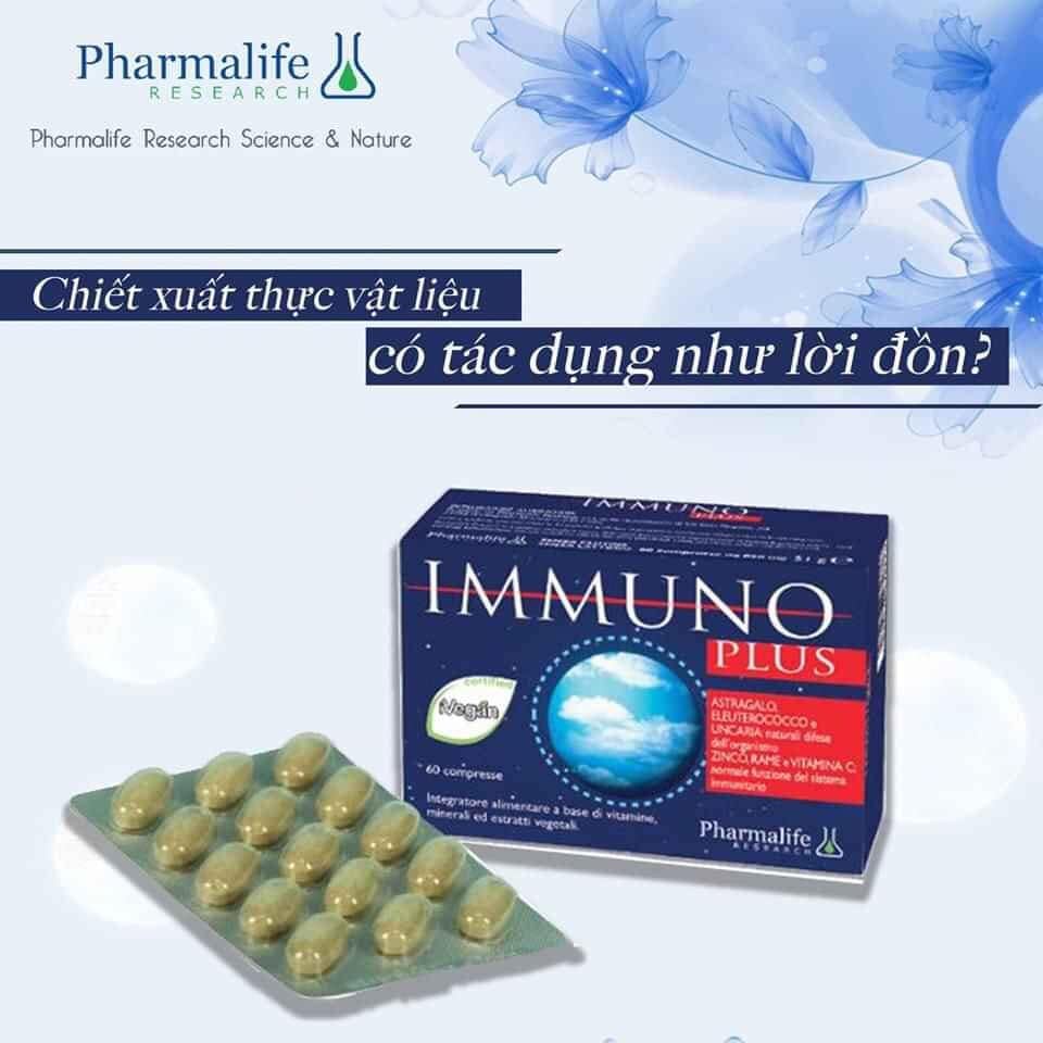 Tăng cường hệ miễn dịch- IMMUNO PLUS của PHARMALIFE- tăng miễn dịch tự nhiên cho cơ thể