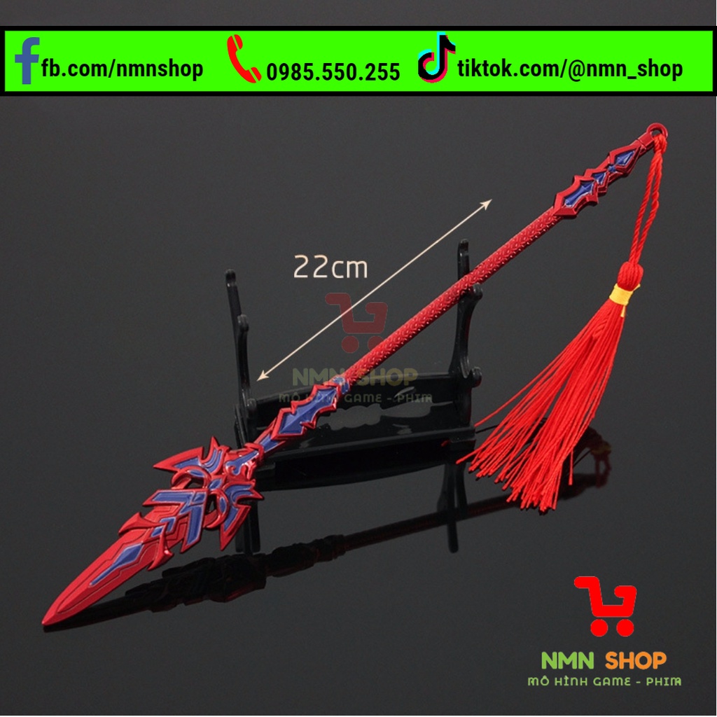 Mô hình Đấu La Đại Lục - Lam Ngân Bá Vương Thương v2.0 22cm