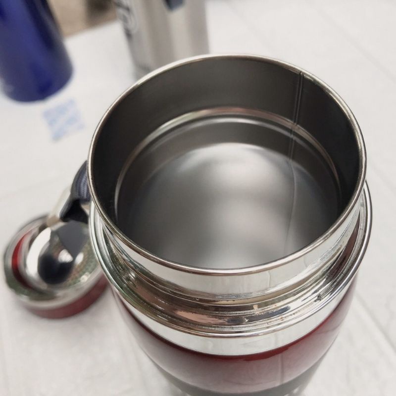 Bình Giữ Nhiệt Inox Bottle Sport 1000ML INOX Có Dây Xách