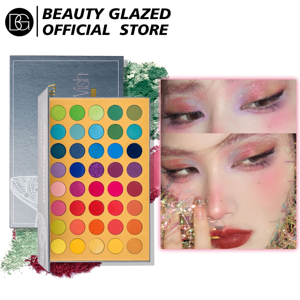 Bảng Phấn Mắt BEAUTY GLAZED 40 Màu Lì 190g