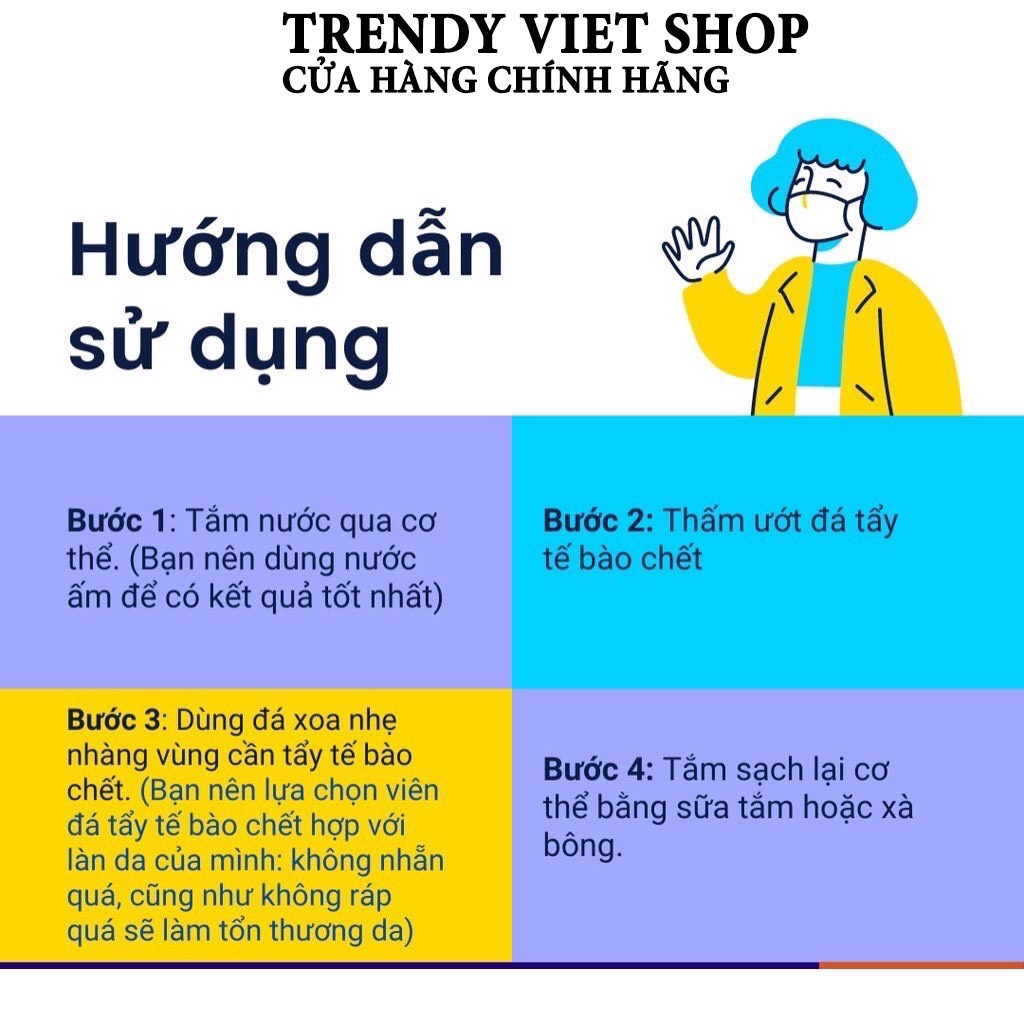 Đá Kì Tắm Tự Nhiên, Tẩy tế bào chết, Làm đẹp da | BigBuy360 - bigbuy360.vn