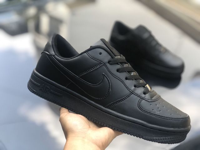 [Fullbox] Giầy sneaker air force 1 full đen nam nữ