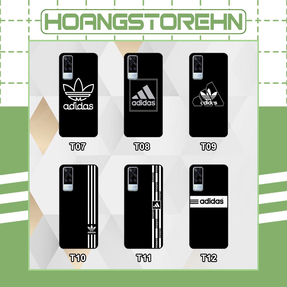 Ốp Vivo Y51 2020 / Y51s / Y72 5G / Y53s in hình thương hiệu a.d.i.d.a.s siêu đẹp (T07 - T12)