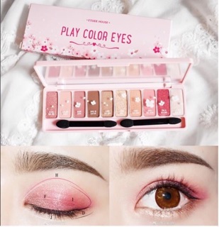 BẢNG PHẤN MẮT 10 MÀU PLAY COLOR EYES