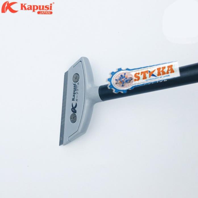Cây Sủi Cán Dài Kapusi Nhật Bản Dài 250mm - Dụng Cụ Sủi Cạo Sơn, Keo Dán, Bã Kẹo, Vệ Sinh Tường Siêu Sắc
