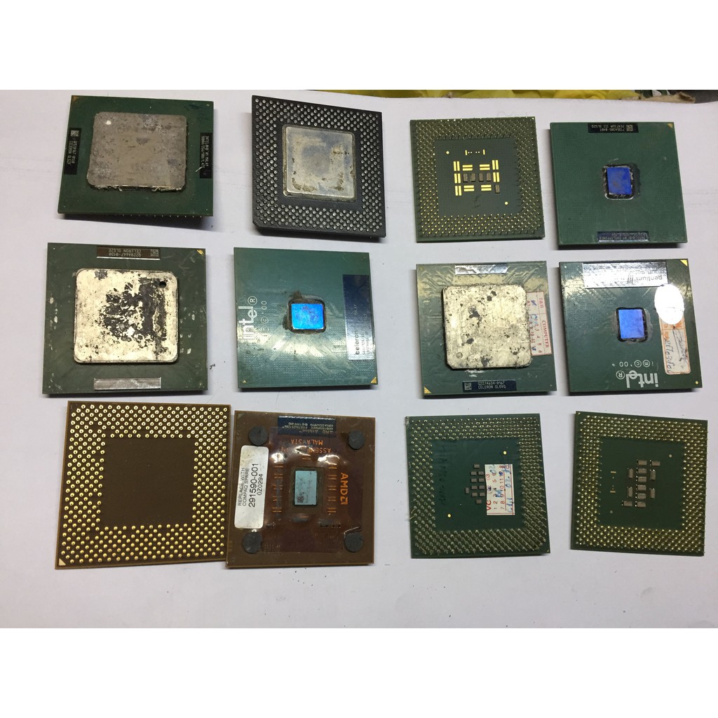 Chip Pentium 3 Celeron Socket 370 Hỏng dùng Phân Kim