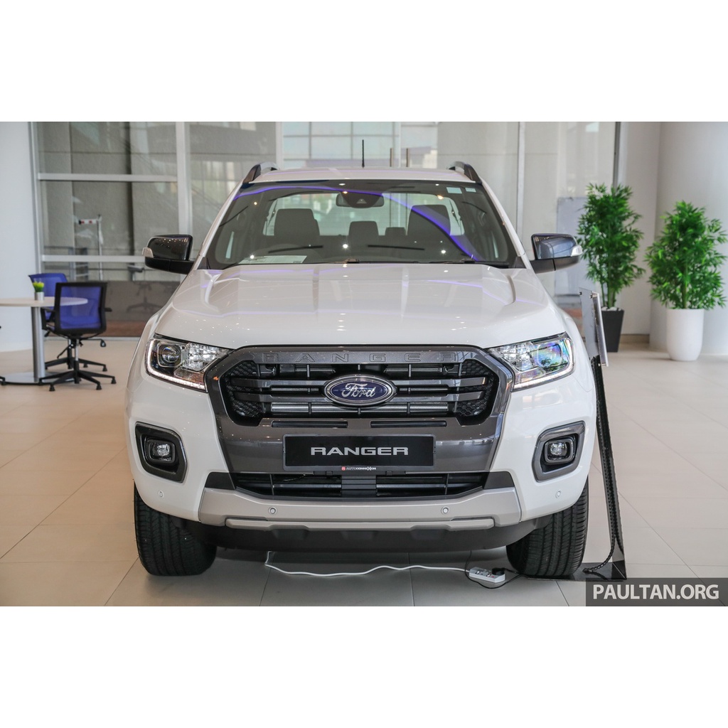 Ốp Viền Đèn Gầm Trước xe Ford Ranger 2019-2021 Wildtrack - 1 bộ 2 chiếc