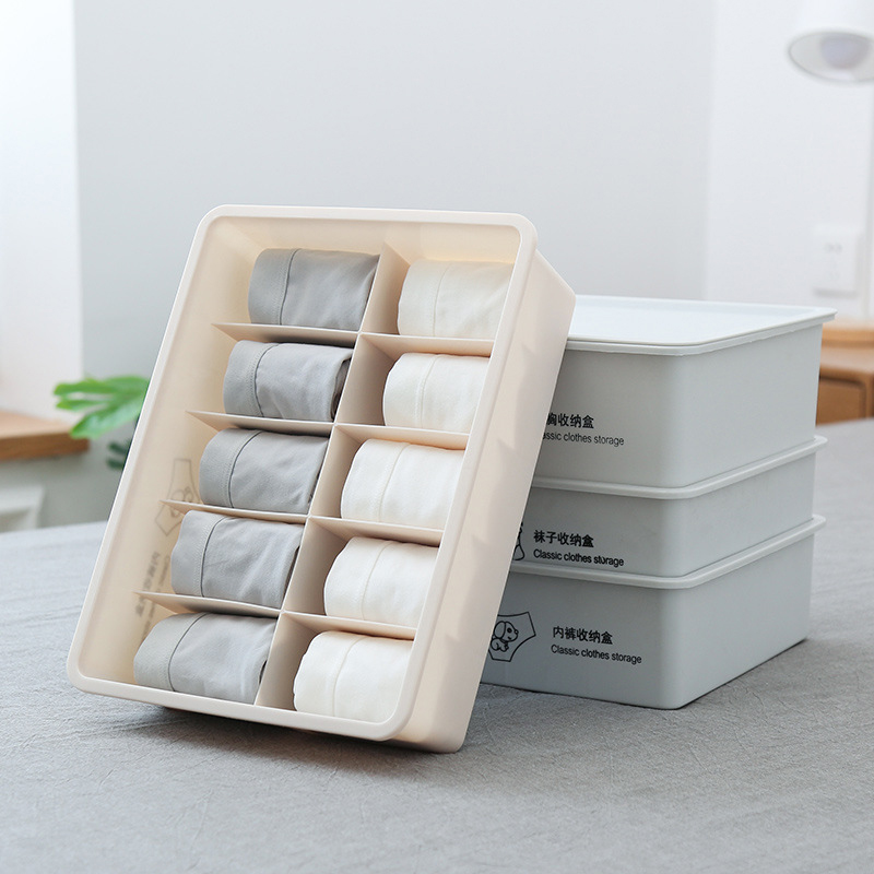 Hộp Vải Đựng Đồ Lót Nhiều Ngăn Tiện Lợi
