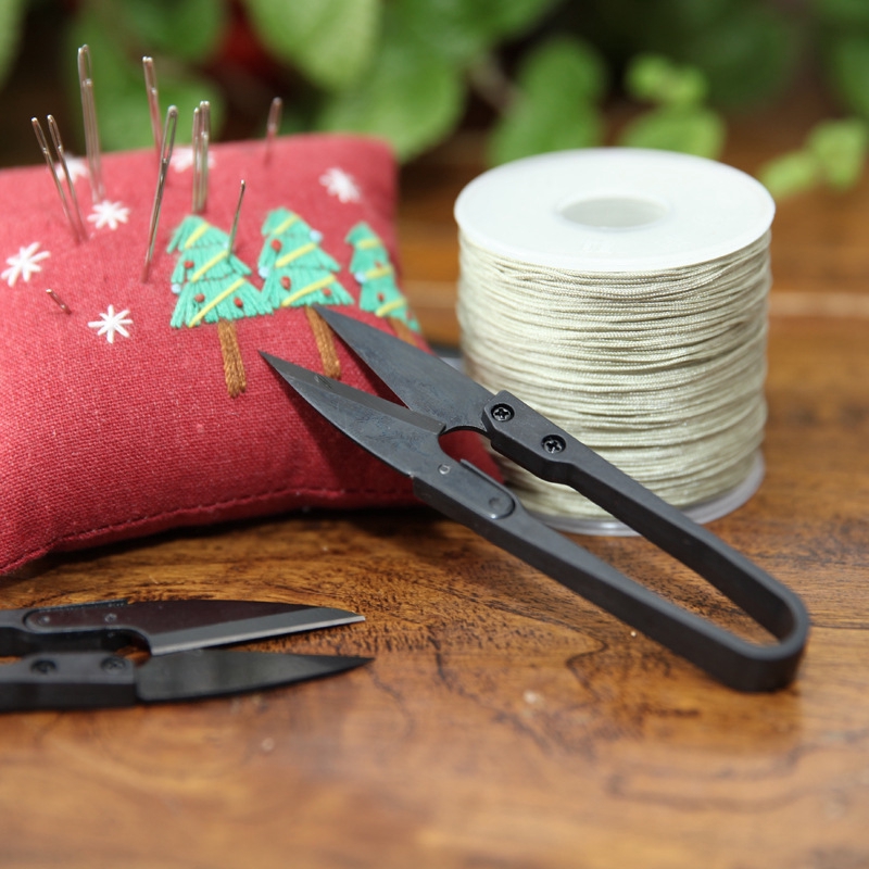 1 Kéo Cắt Chỉ Bằng Thép Không Gỉ