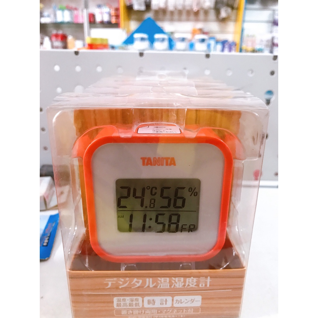 Nhiệt kế ẩm Tanita TT558GY màu cam