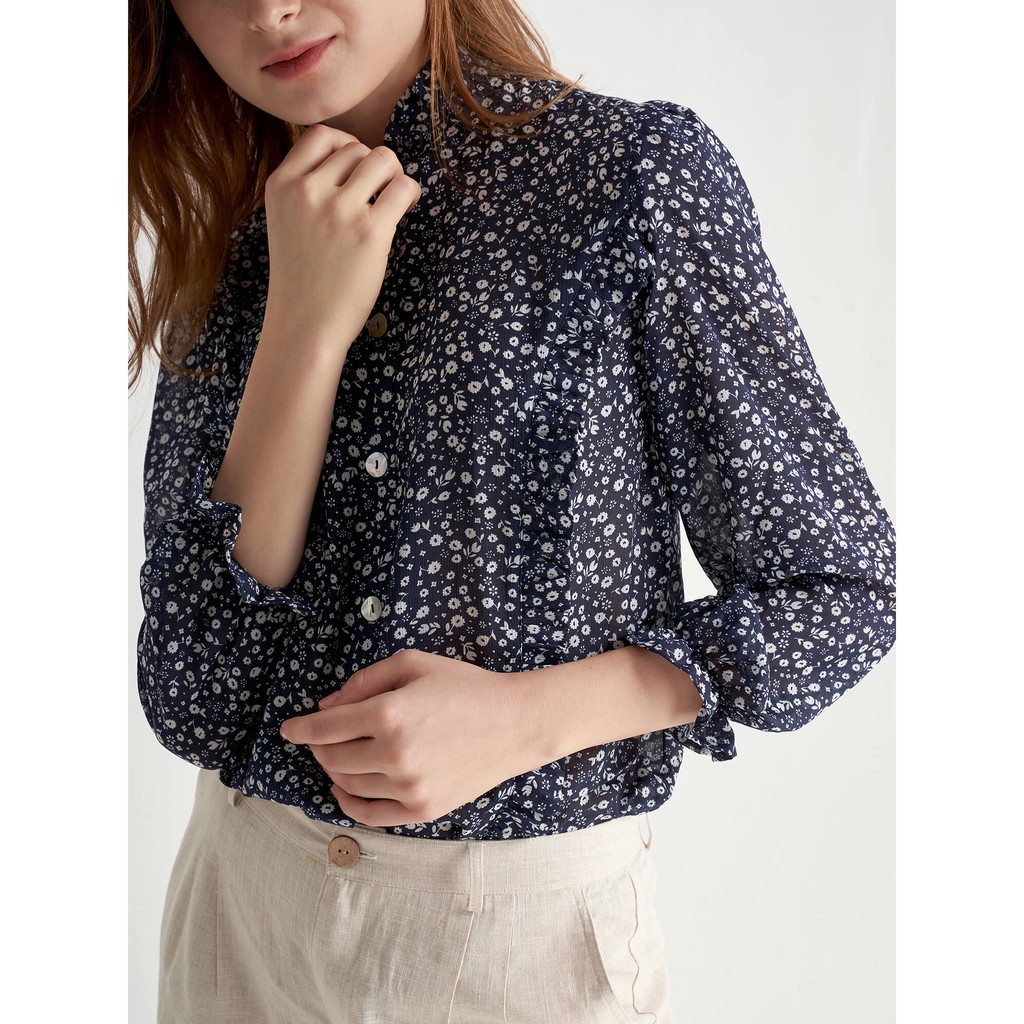 [Mã WABRM4  giảm 15% tối đa 50k đơn 150k] Áo Sơ Mi Hoa - YV LE & CO | BigBuy360 - bigbuy360.vn