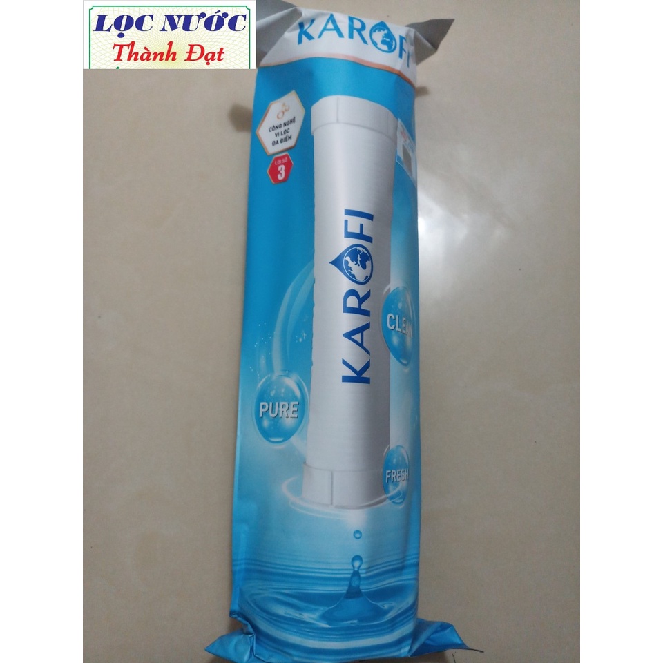 [ RẺ VÔ ĐỊCH ] Bộ 3 lõi lọc nước Karofi 1,2,3 - Cam kết chính hãng KAROFI