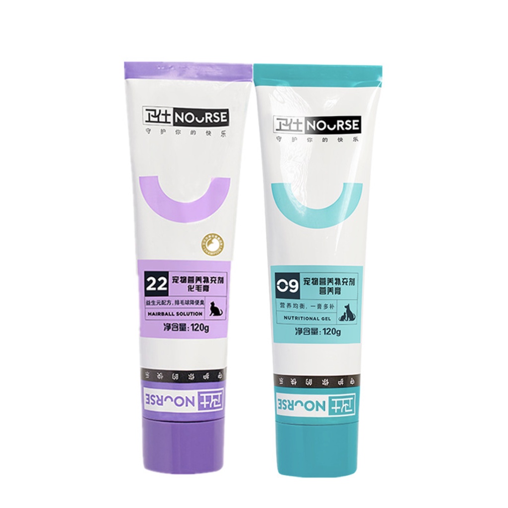 Gel NOURSE dinh dưỡng cho mèo kén ăn, hỗ trợ tiêu búi lông 120G