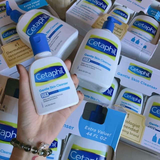 Sữa rửa mặt cetaphil
