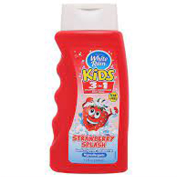 Tắm gội trẻ em WHITE RAIN 354ML CHAI