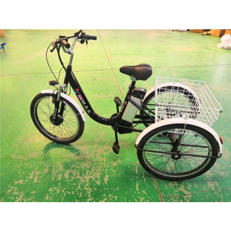 XE ĐẠP ĐIỆN BA BÁNH HẠNG SANG CHO NGƯỜI GIÀ - Khung hợp kim nhôm