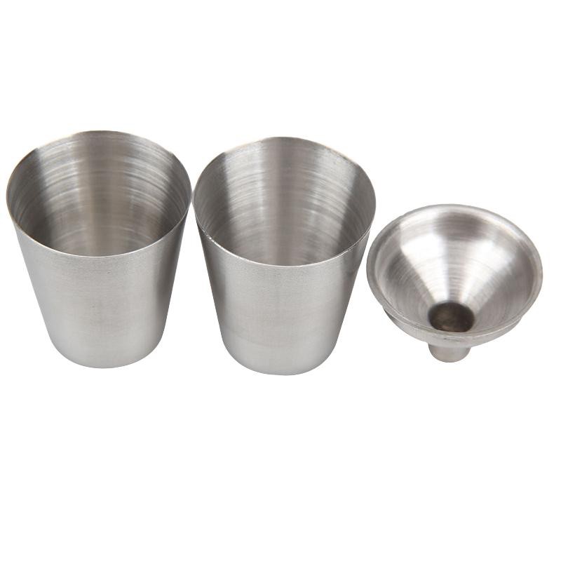 Bộ bình đựng rượu bằng inox dung tích 7oz tiện lợi mang theo