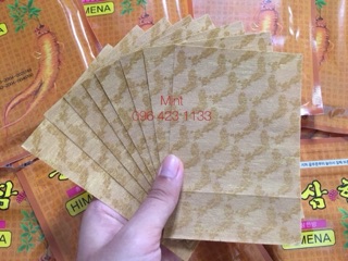 [Combo 3 gói] Miếng dán cao hồng sâm Hàn Quốc