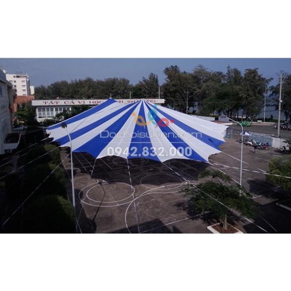 Dù tròn, dù sự kiện, dù che nắng, dù che sân trường đường kính 18m
