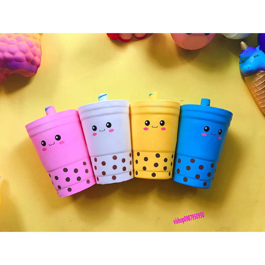 Bán ( hàng sẵn ) SquiShy CỐC TRÀ SỮA TO