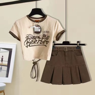 SET ÁO CLOPTOP CHÂN XOÈ VÁY BÒ JEAN HÀN QUỐC (oder taobao)