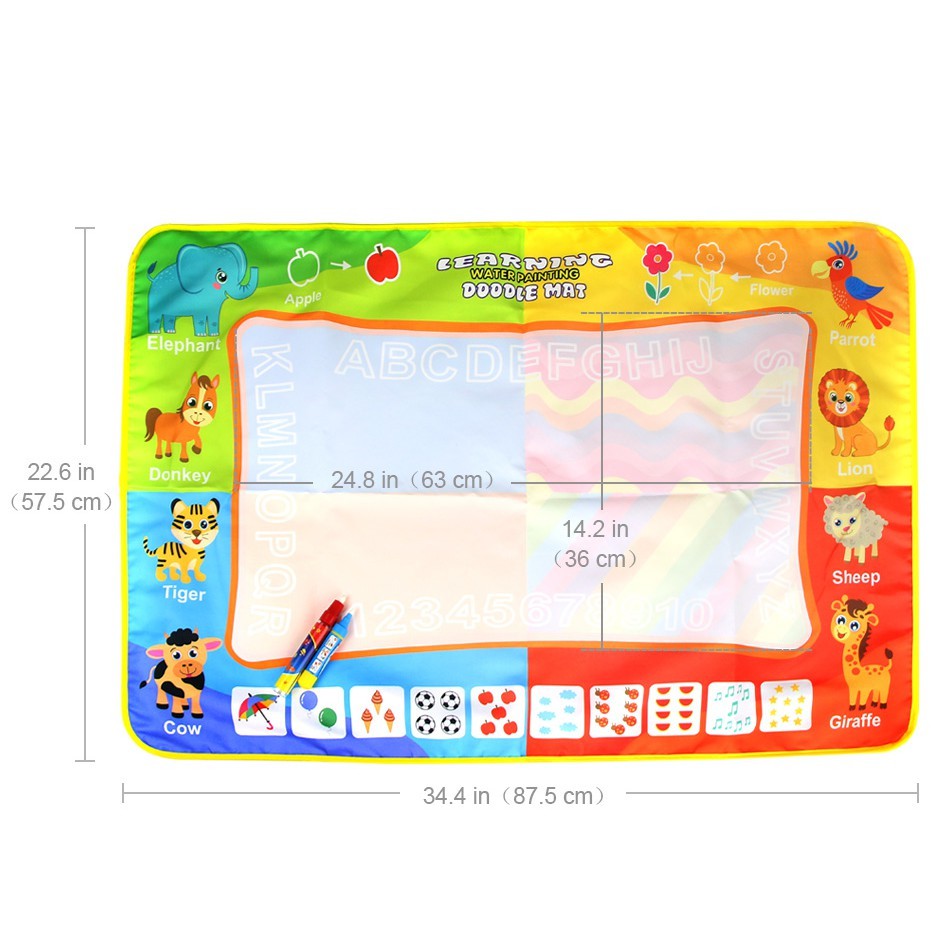 Coolplay Thảm vẽ bút nước ma thuật tự xóa độc đáo cho bé