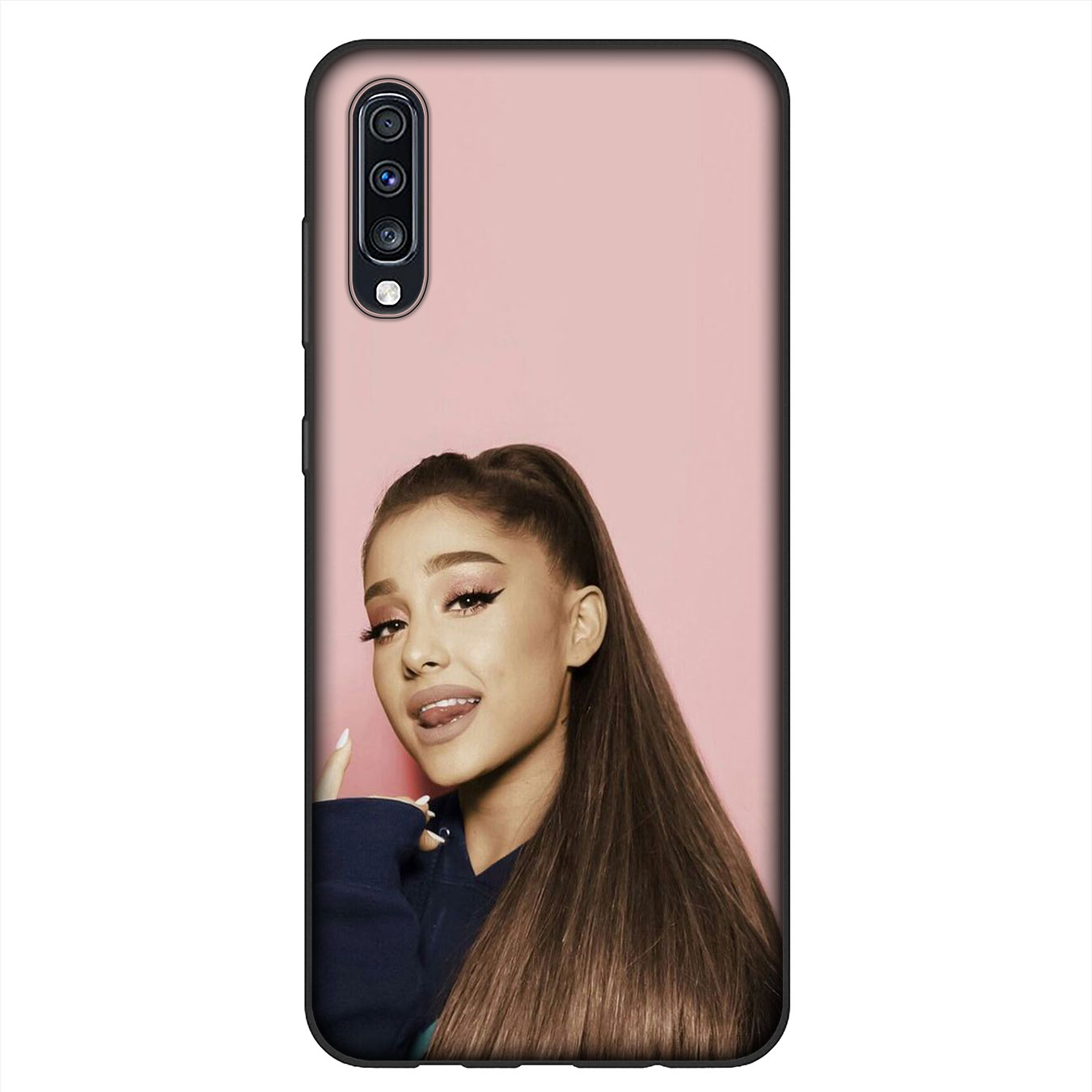 Ốp điện thoại silicon mềm in hình Ariana Grande cho Samsung Galaxy S9 S10 S20 FE Ultra Plus Lite S20+ S9+ S10+ S20+