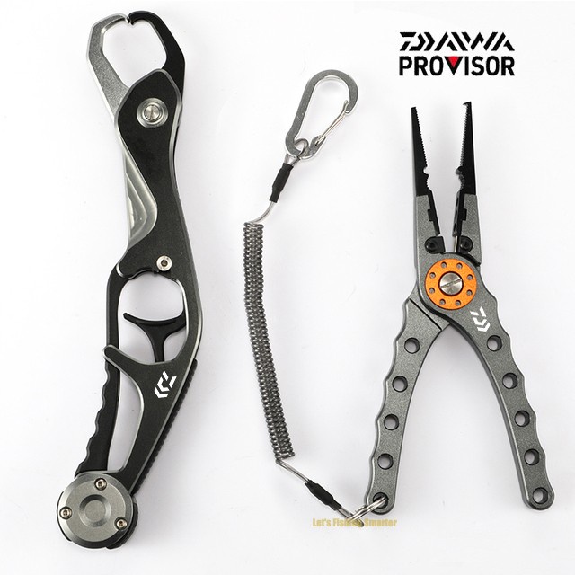 Bộ Dụng Cụ Câu Cá daiwa Chuyên Nghiệp &amp; Kìm Cắt Dây Câu Cá Kèm Túi Nhôm daiwa