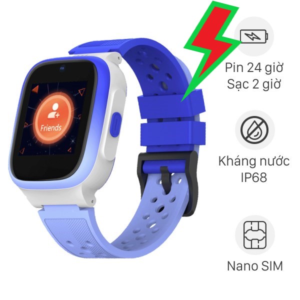 Đồng hồ định vị trẻ em Masstel Smart Hero 4G