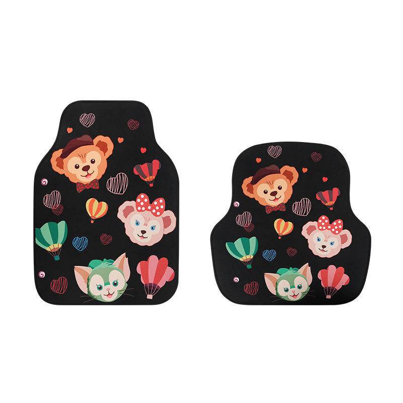 Thảm Lót Bảo Vệ Bàn Đạp Xe Hơi Họa Tiết Hoạt Hình Dễ Thương