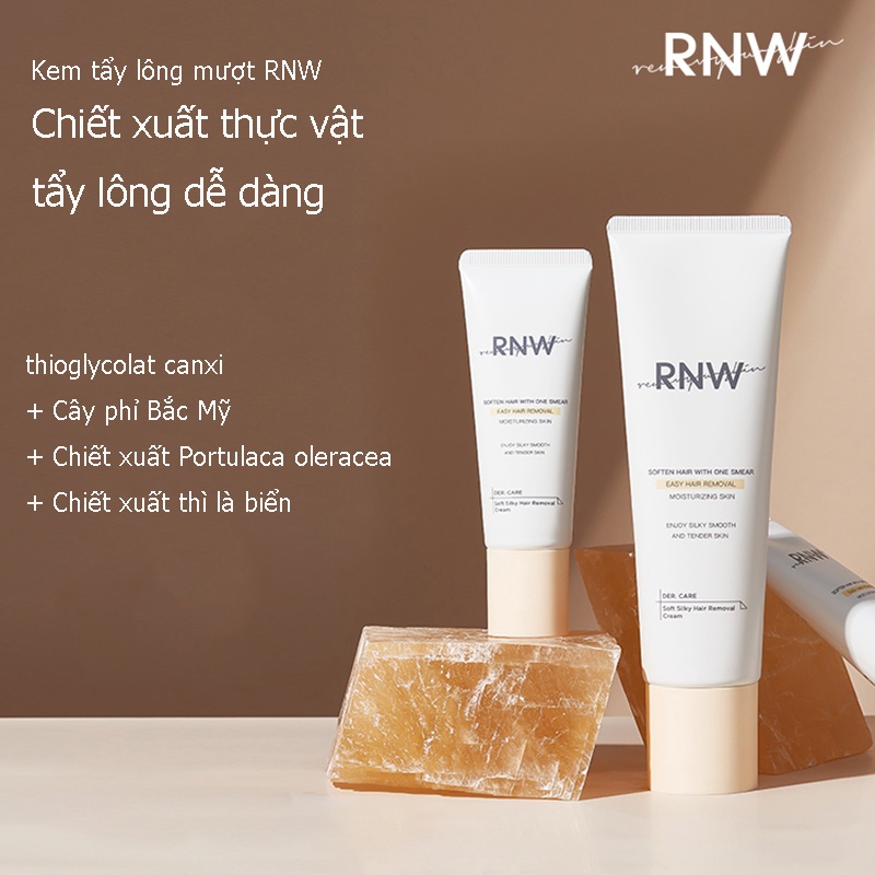 Kem Tẩy Lông Rnw Dịu Nhẹ Không Gây Kích Ứng Cho Vùng Da Dưới Cánh Tay Và Chân Cho Nam Nữ 120g