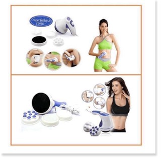 Máy đánh tan mỡ bụng cầm tay Relax Spin Tone
