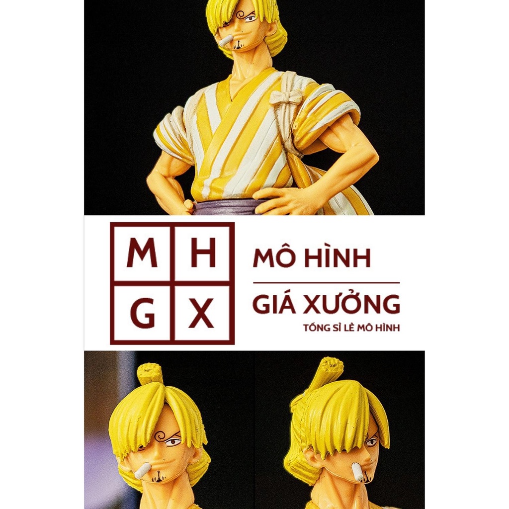 Mô hình One Piece Sanji ở wano quốc cao 17cm , figure one piece vinsmoke sanji , mô hình giá xưởng