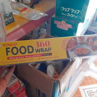 màng bọc thực phẩm ringo food 360 wrap size 30cm