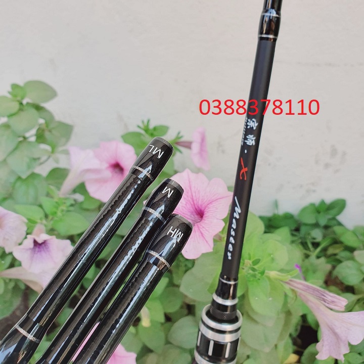 Cần Câu Lure Đa Dụng X Master 3 Ngọn ML, M, MH, 3 Độ Cứng Phổ Thông Nhất Khi Câu Lure