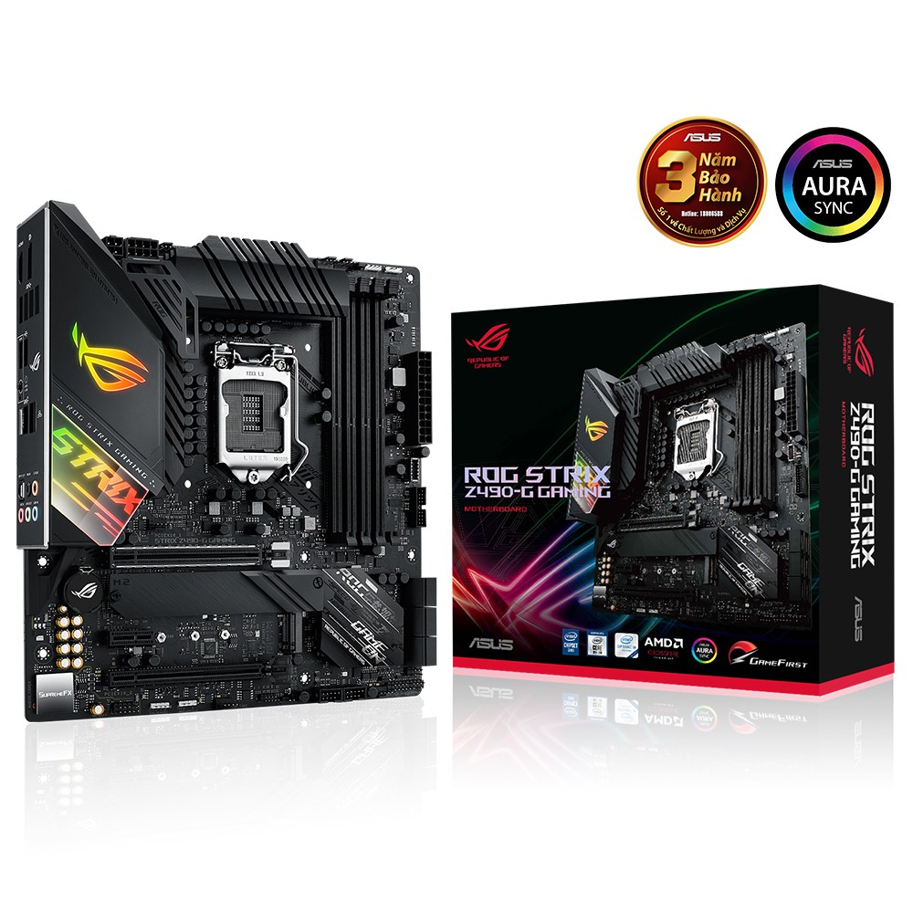 Bo mạch chủ  ASUS ROG STRIX Z490-G GAMING