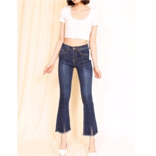 Quần jeans ống vẩy hàng Vnxk chuẩn