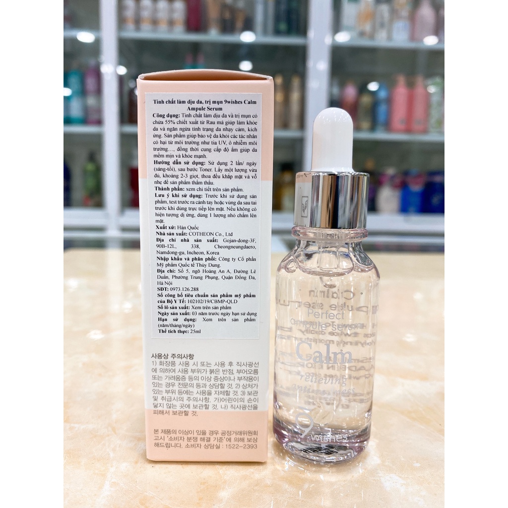 Tinh Chất Dưỡng Da 9 Wishes Ampule Serum Hàn Quốc 25ml
