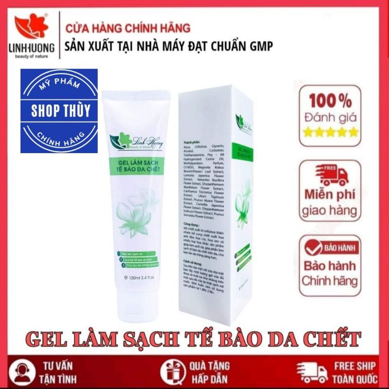 Gel làm sạch tế bào da chết