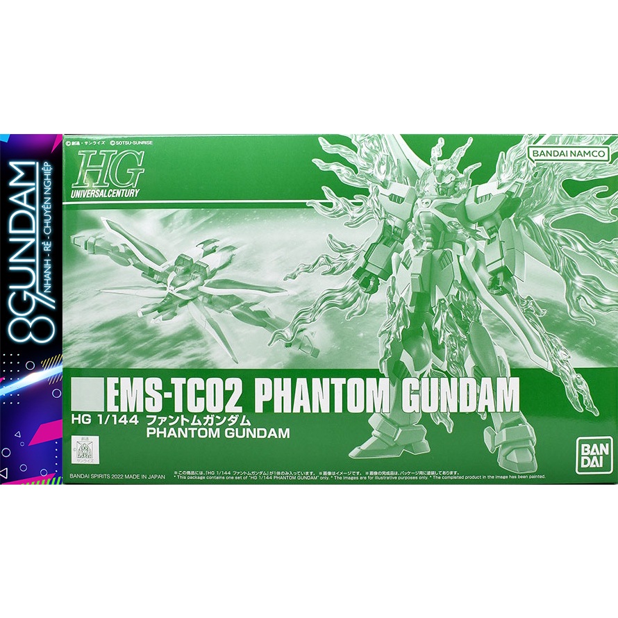 Mô Hình Lắp Ráp HG UC Phantom Gundam
