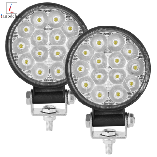 Set 2 Đèn Led Sương Mù 3 Inch 42w 4200lm Dành Cho Ô Tô / Xe Tải / Xe Tải