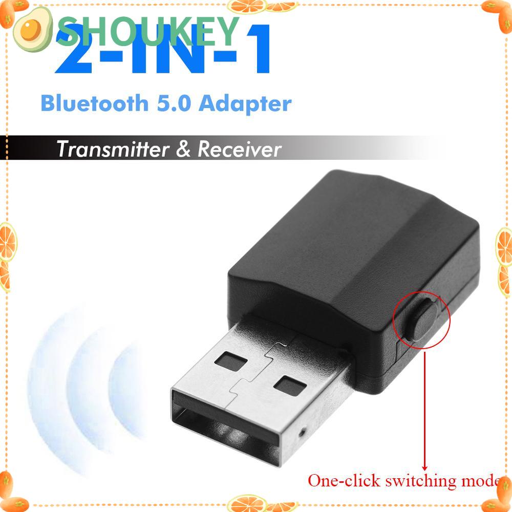 Thiết bị truyền tín hiệu âm thanh không dây mini USB 2 trong 1 Bluetooth 5.0 3.5mm