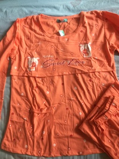 Bộ Cotton Dài Sau Sinh